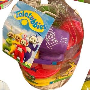 Teletubbies Tupperware cups new vintage rare set